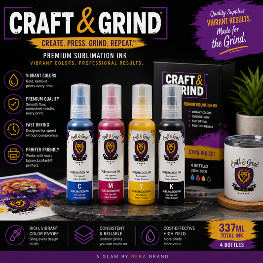 Craft & Grind Premium Sublimation Ink