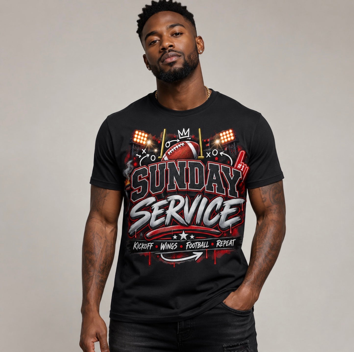 Urban Game Day PNG Bundle | 10 Football Sublimation & DTF Designs | Commercial Use Digital Download