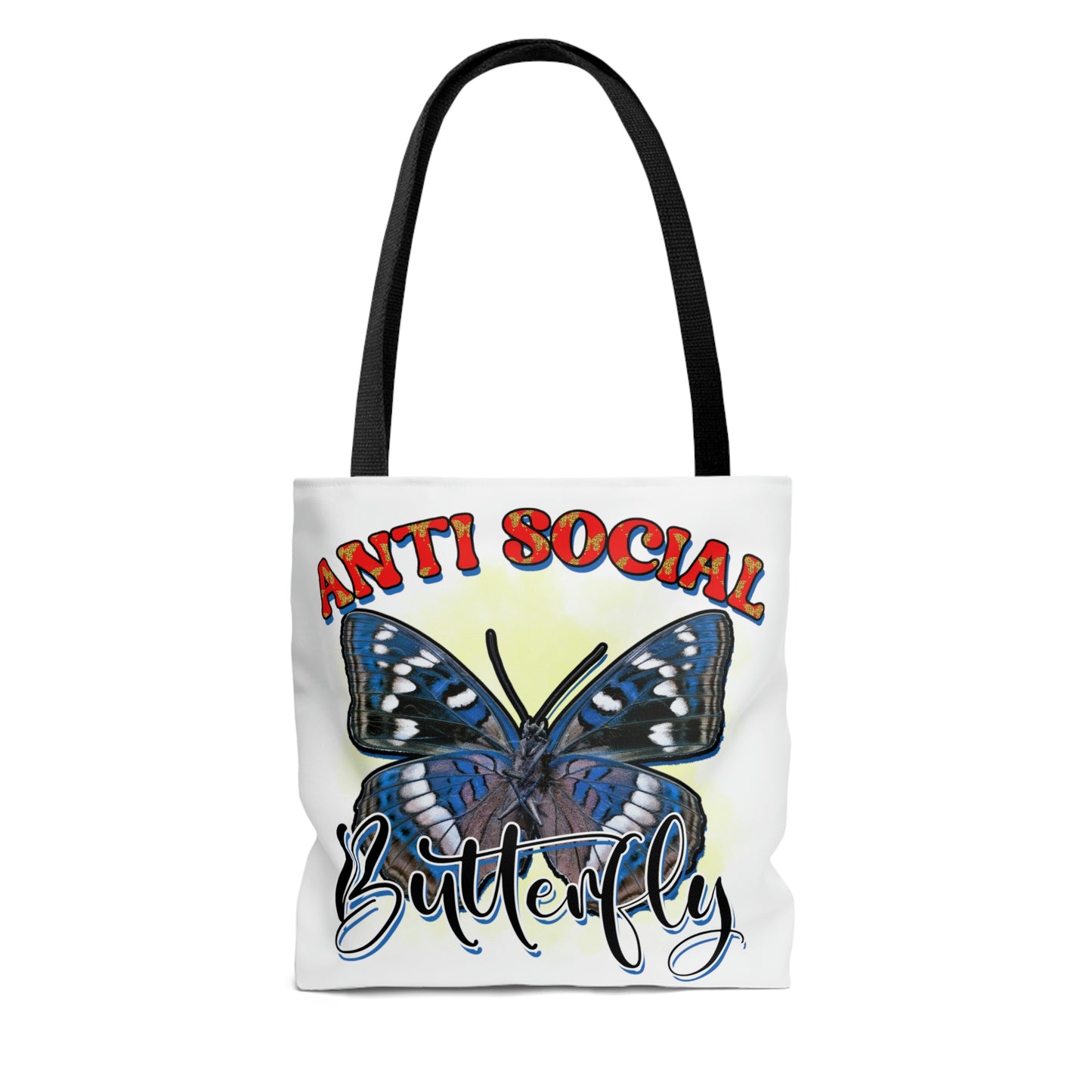 Anti Social Butterfly Tote Bag