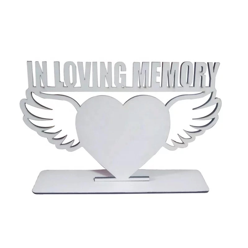 In Loving Memory Photo with Stand