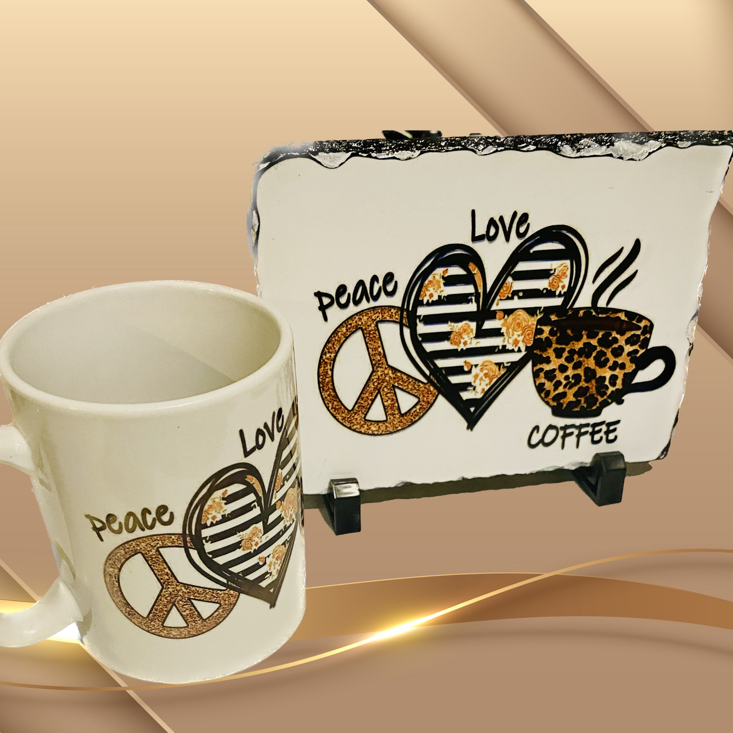 Mug and Slate Combo